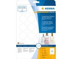 Herma Lipnios etiketės Ø 40 mm / 600 vienetų (8023)