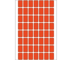 Herma Lipnios etiketės, raudona 12x18 mm 1792 vnt. - 2342