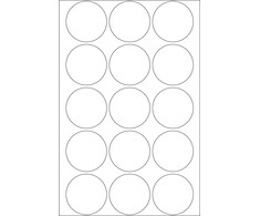 Herma Lipnios etiketės, apvalios, baltos 32 mm 480 vnt. - 2270.