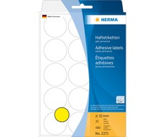 Herma Gelton lipnios etiketės, 32mm 480 vnt - 2271