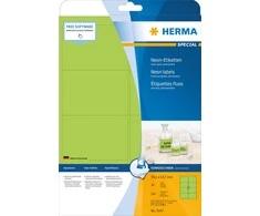 Herma Spalvų ženklinimas A4, žalias popierius, 160 vnt (5147)