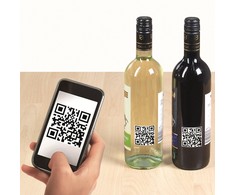 Herma QR kodo etiketės 40x40 mm (9642)