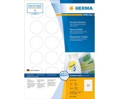 HERMA 4476 etiketė spausdinimui Balta Lipni spausdintuvo etiketė