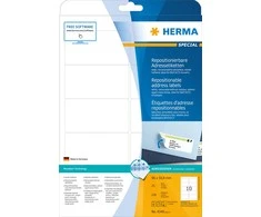 HERMA 4349 etiketė spausdinimui Balta Lipni spausdintuvo etiketė