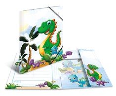 Laikiklis Herma HERMA kolekcijos aplankas A4 Dinos kartonas