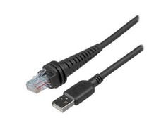 HONEYWELL CBL-503-300-S00 - Juoda - 3 m - USB A - LAN - Kištukas / Kištukas - Nikuotas