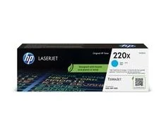 „Hewlett Packard“ (HP) HP 220X žalsvai mėlyna originali „LaserJet“ dažų kasetė