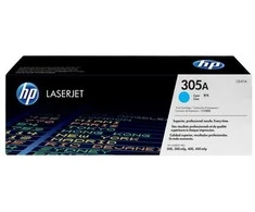 Hewlett Packard (HP) HP 305A žydra tonerio kasetė, 2600 puslapių, skirta HP Color LaserJet Pro M375NW, Pro M475DN, M451dn spausdintuvams