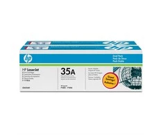 Hewlett Packard (HP) HP Toneris Juodas 35A, skirtas LaserJet P1005/P1006, dviguba pakuotė (2x1500 puslapių)