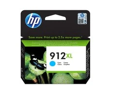 Hewlett Packard (HP) HP 912XL didelio našumo žalsvai mėlynas rašalas