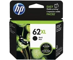 Hewlett Packard (HP) HP 62XL didelės talpos juodo rašalo kasetė, 600 puslapių, skirta HP Envy 5540, 5541, 5542, 5543, 5544, 5546, 5547, 5548, 5549