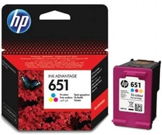Hewlett Packard (HP) HP 651 Tri-Colour (C2P11AE) Rašalinė kasetė, CMY