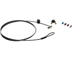 Hewlett Packard (HP) HP Sure Key Cable Lock 1,83 m – standartinis / pleišto / nano užrakto lizdas, keičiamos užrakto galvutės, du raktai