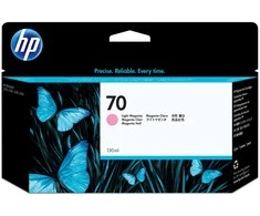 Hewlett Packard (HP) HP Nr.70 Rašalo krepšelis. Šviesiai purpurinė su Vivera rašalu (130 ml)
