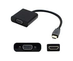 Hewlett Packard (HP) AV adapteris HP HDMI - D-Sub (VGA) juodasis (H4F02AA)