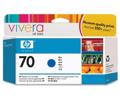 Hewlett Packard (HP) HP no.70 Ink Cart. Mėlyna su Vivera rašalu (130ml)