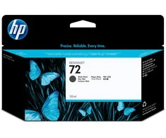 Hewlett Packard (HP) Hp 72 ink juodas matte Vivera 130ml DesignJet T1100 T610 T620 T770 T1200