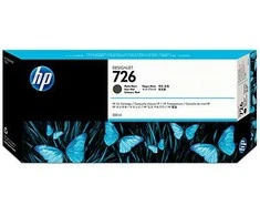Hewlett Packard (HP) HP 726 Originalus Matinis Juodas
