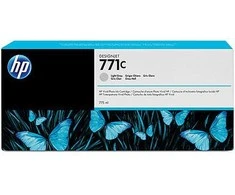 Hewlett Packard (HP) HP 771C šviesiai pilkos spalvos rašalo kasetė, 775 ml, skirta HP Designjet Z6200, Z6600, Z6800