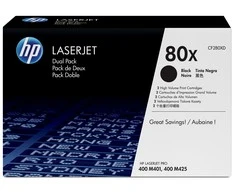 Hewlett Packard (HP) HP Toneris Juodas 80X, skirtas LaserJet Pro 400 MFP M425 Spausdintuvas Series (2x6.900 puslapių)