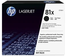 Hewlett Packard (HP) HP 81X High Yield Juodas Originali LaserJet M605/M606 dažų kasetė (~25 000 puslapių)