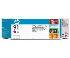Hewlett Packard (HP) HP 91 Magenta rašalo kasetė su Vivera Ink, 775 ml, skirta HP Designjet Z6100