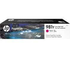 Hewlett Packard (HP) HP 981Y Extra High Yield (L0R14A) Rašalinė kasetė, Purpurinė