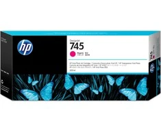Hewlett Packard (HP) Rak HP Švirkštas / 745 rašalo kasetė (Magenta) (F9K01A)