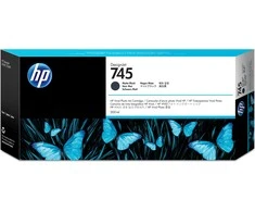 Hewlett Packard (HP) HP 745 Originalus Matinis Juodas