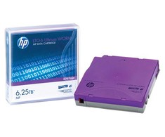 Hewlett Packard (HP) Kaseta LTO-6 Ultrium 6.25TB Worm DC C7976W