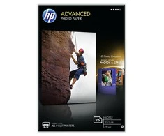 Hewlett Packard (HP) HP Advanced Photo Paper blizgus 25 lapų 10x15 cm be paraščių