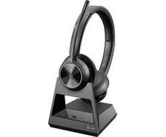 Ausinės Ausskaitos - HP Poly Savi 7310 DECT Belaidės Microsoft Teams Certified Juodas