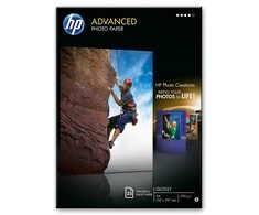 Hewlett Packard (HP) HP Q5456A fotopopierius Juoda, Mėlyna, Balta Blizgus A4