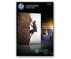 Hewlett Packard (HP) HP Advanced Photo Paper blizgus 25 lapų 10x15 cm be paraščių