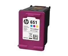 Hewlett Packard (HP) HP 651 Tri-Colour (C2P11AE) Rašalinė kasetė, CMY