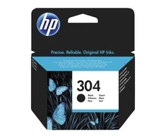 Hewlett Packard (HP) HP 304 rašalo kasetė Juodas Standartinė talpa 120 puslapių 1 pakuotė