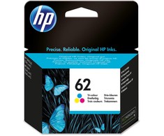 Hewlett Packard (HP) <p>HP 62 trispalvė originali rašalo kasetė</p>