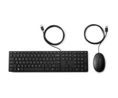 Hewlett Packard (HP) Klaviatūra ir pelė HP Desktop 320MK - Rinkinys Klaviatūra ir pelė - niemiecki - dla 34, Elite Mobile Thin Client mt645 G7, EliteBook 830 G6