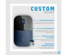 Kompiuterio Pelė - HP Z3700 1200 DPI Juoda