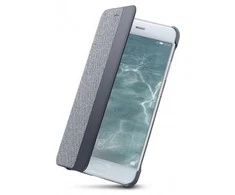 Huawei P10 Plus atverčiamas dėklas Smart View Sidabrinis