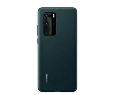 Apsauginis PU dėklas, skirtas Huawei P40 Ink (Žalias)