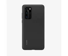 Silikoninis dėklas for Huawei P40 (Juodas)