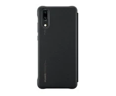 Dėklas Peržiūrėti Huawei P20 (Juodas) viršelį