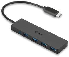 HP I-tec Advance C31HUB404 sąsajos šakotuvas USB 3.2 Gen 2 (3.1 Gen 2) Type-C 5000 Mbit/ai Juoda