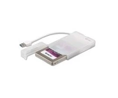 I-tec MYSAFEU314 saugojimo diskų korpusas 2.5" HDD / SSD aptvaras Balta
