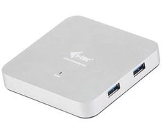 I-tec Metal U3HUBMETAL4 sąsajos šakotuvas USB 3.2 Gen 1 (3.1 Gen 1) Type-A 5000 Mbit/ai Sidabras