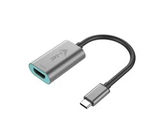 I-tec Metal C31METALHDMI60HZ vaizdo kabelio adapteris 0,15 m C tipo USB HDMI Pilka, Turkis