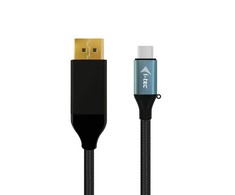 I-tec C31CBLDP60HZ2M vaizdo kabelio adapteris 2 m C tipo USB DisplayPort Juoda