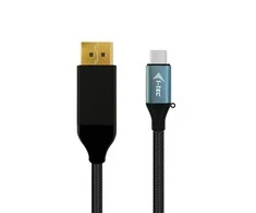 I-tec C31CBLDP60HZ vaizdo kabelio adapteris 1,5 m C tipo USB DisplayPort Juoda