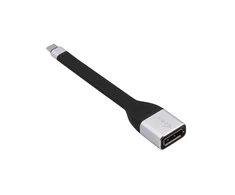 I-tec C31FLATDP60HZ vaizdo kabelio adapteris 0,11 m C tipo USB DisplayPort Juoda